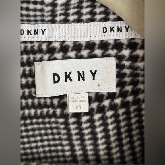 DKNY Monochrome Houndstooth Pajama set - Picture 2 of 9